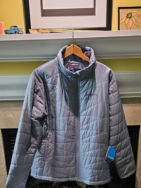 Columbia Jackets & Blazers - Columbia Omni Heat NWT Slate Blue Jacket Size Women's 2X